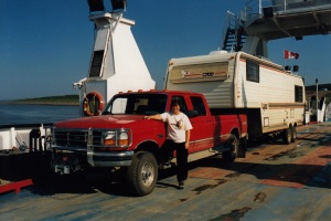 Mackenzie River ferry